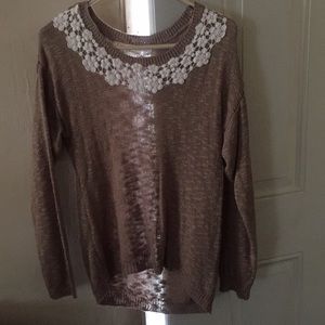Woman’s long sleeve sweater